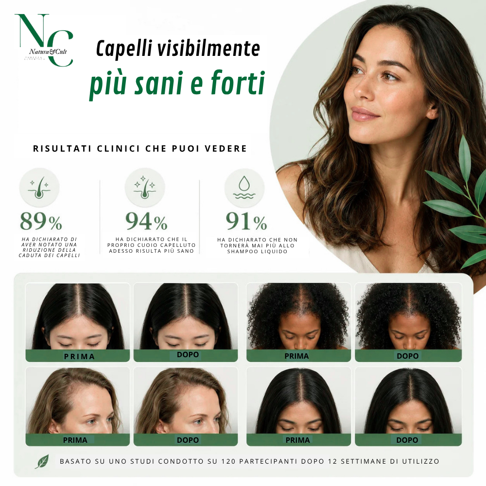 Rinascita Botanica | Trattamento solido Rinforzante e Anti-caduta
