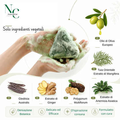 Rinascita Botanica | Trattamento solido Rinforzante e Anti-caduta